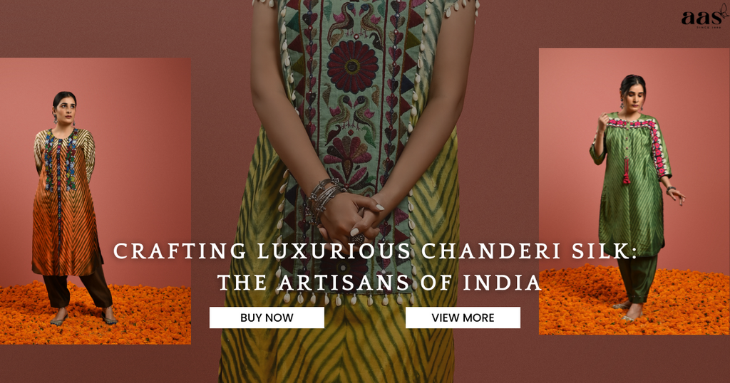 Crafting Luxurious Chanderi Silk: The Artisans of India