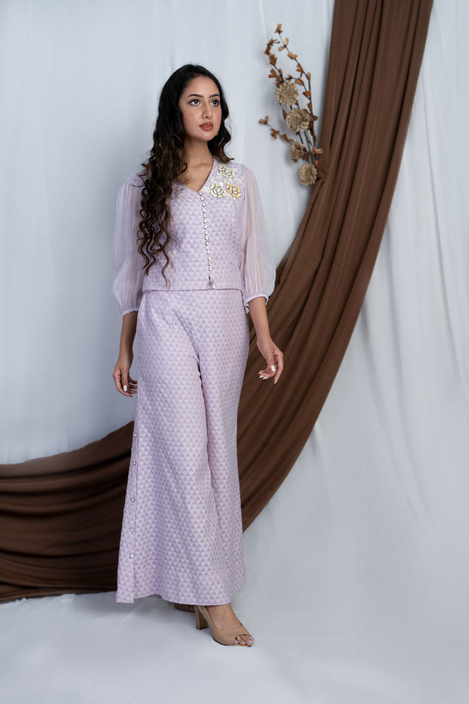LILAC TWO SET OUTFIT AAS COUTURE